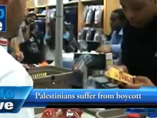 Palestinians suffer from boycott