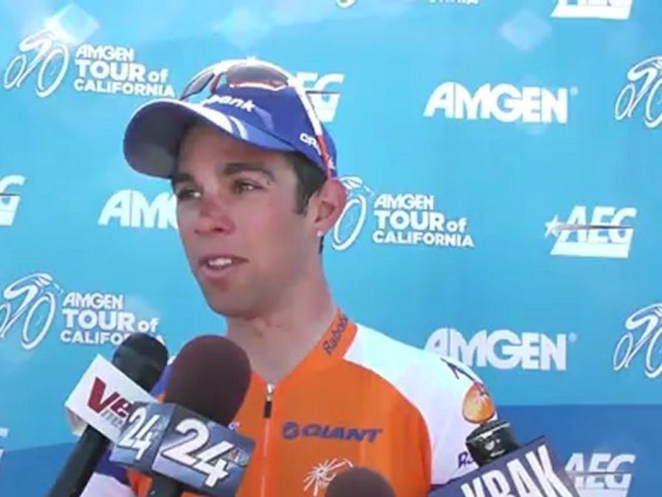 Michael Matthews after stage 4 of the 2012 Amgen Tour of California