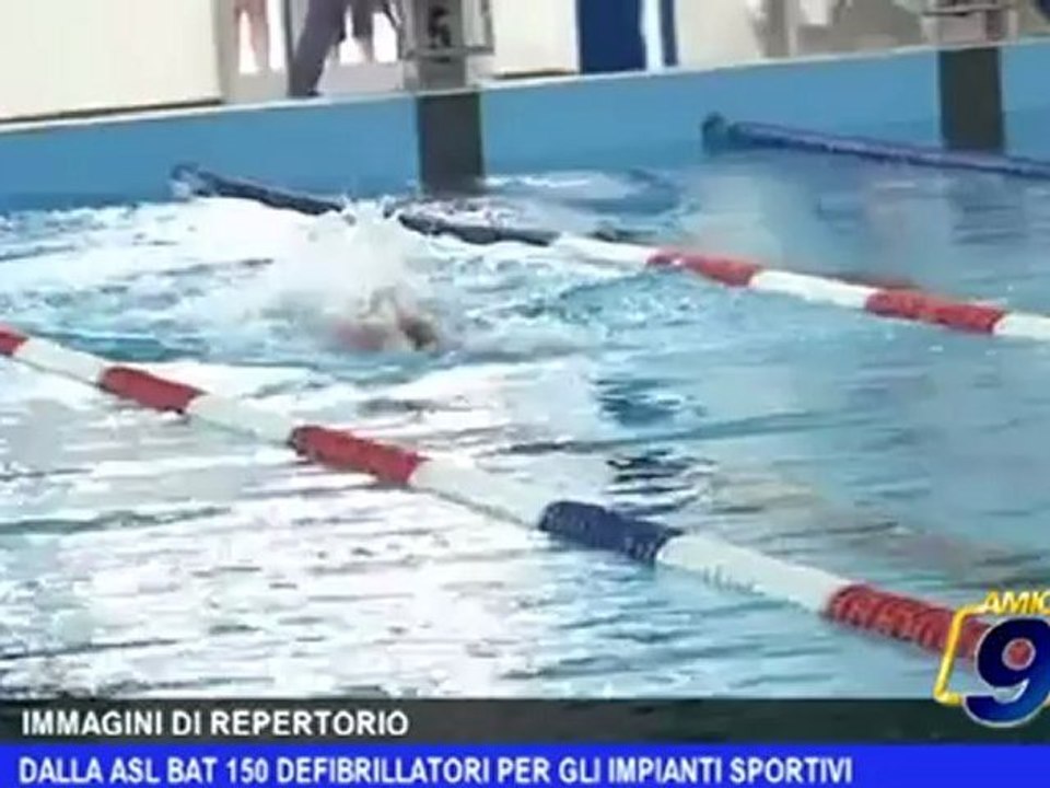Dalla ASL BAT 150 defibrillatori per gli impianti sportivi