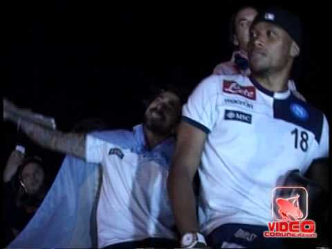 Video Napoli - Festeggiamenti per la Coppa Italia (21.05.12)
