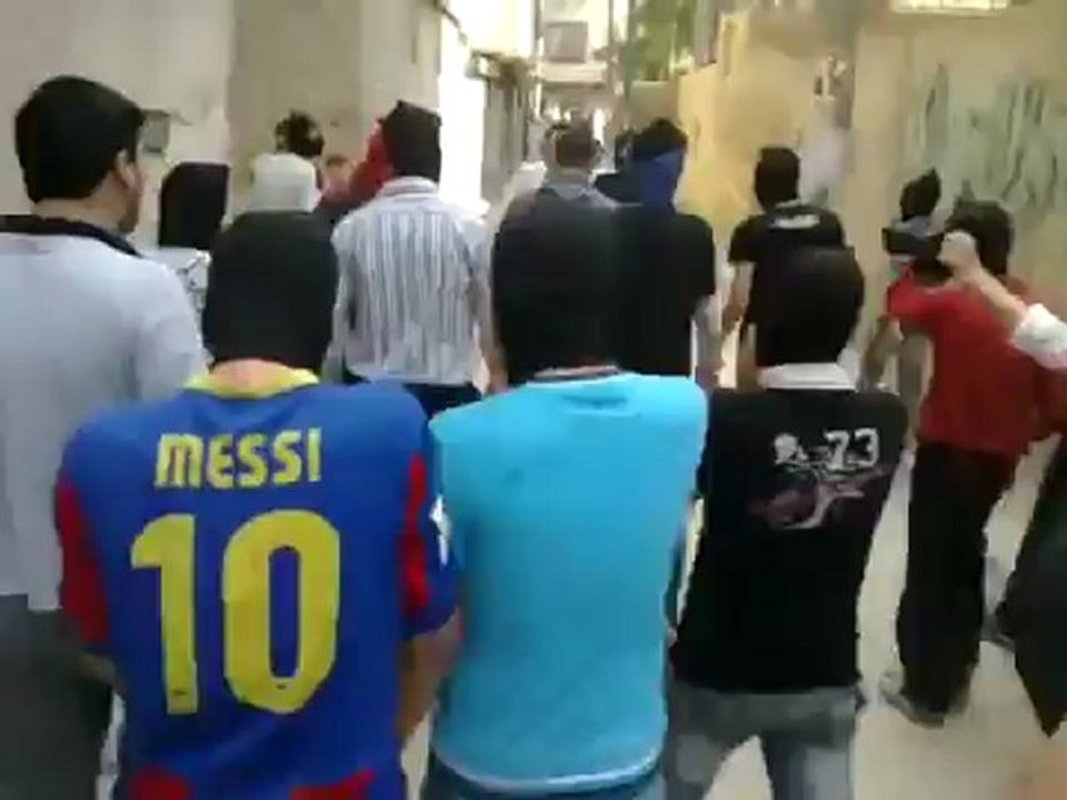 Syria فري برس حلب    حي الفردوس    جمعة ابطال جامعة حلب 18 5 2012 Aleppo