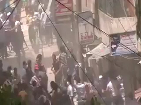 Syria فري برس حلب حي صلاح الدين اقتحام الامن والشبيحة للحي 18 5 2012 Aleppo