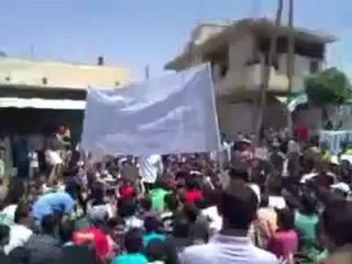 Syria فري برس جرابلس   جمعة ابطال جامعة حلب    18 5 2012 Aleppo