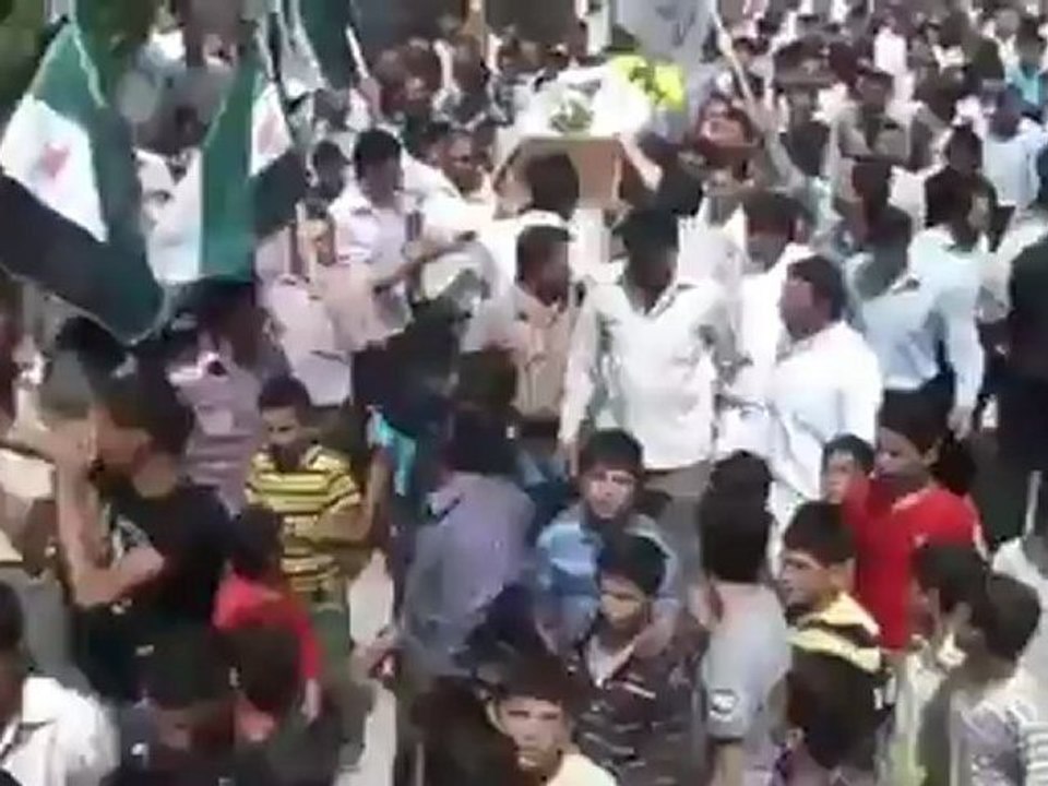 Syria فري برس  ريف حلب تل رفعت    تشييع الشهيد يوسف السيد 18 5 2012 ج5 Aleppo