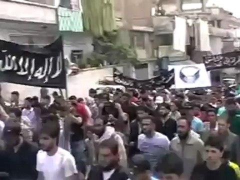 Syria فري برس ريف دمشق مظاهرة أحرار مضايا في جمعة أبطال جامعة الثورة 18 5 2012 ج2 Damascus