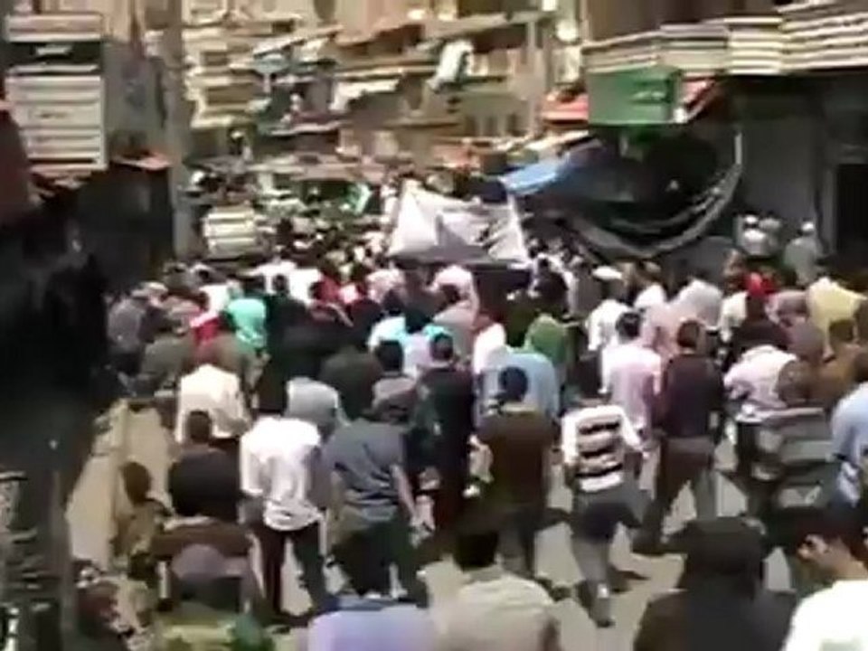Syria فري برس ريف دمشق مظاهرة أحرار مضايا في جمعة أبطال جامعة الثورة 18 5 2012 ج1 Damascus