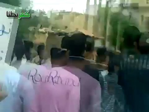 Syria فري برس ريف دمشق كفربطنا مظاهرة في جمعة ابطال جامعة حلب 18 5 2012 ج2 Damascus