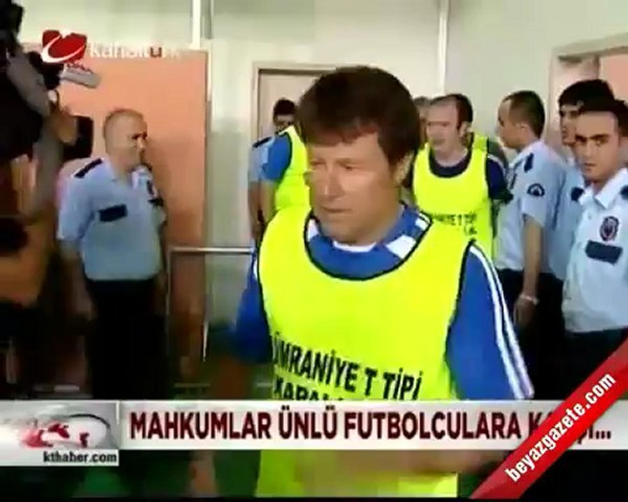 ÜNLÜ FUTBOLCULAR ÜMRANİYE CEZA iNFAZ KURUMUNDA