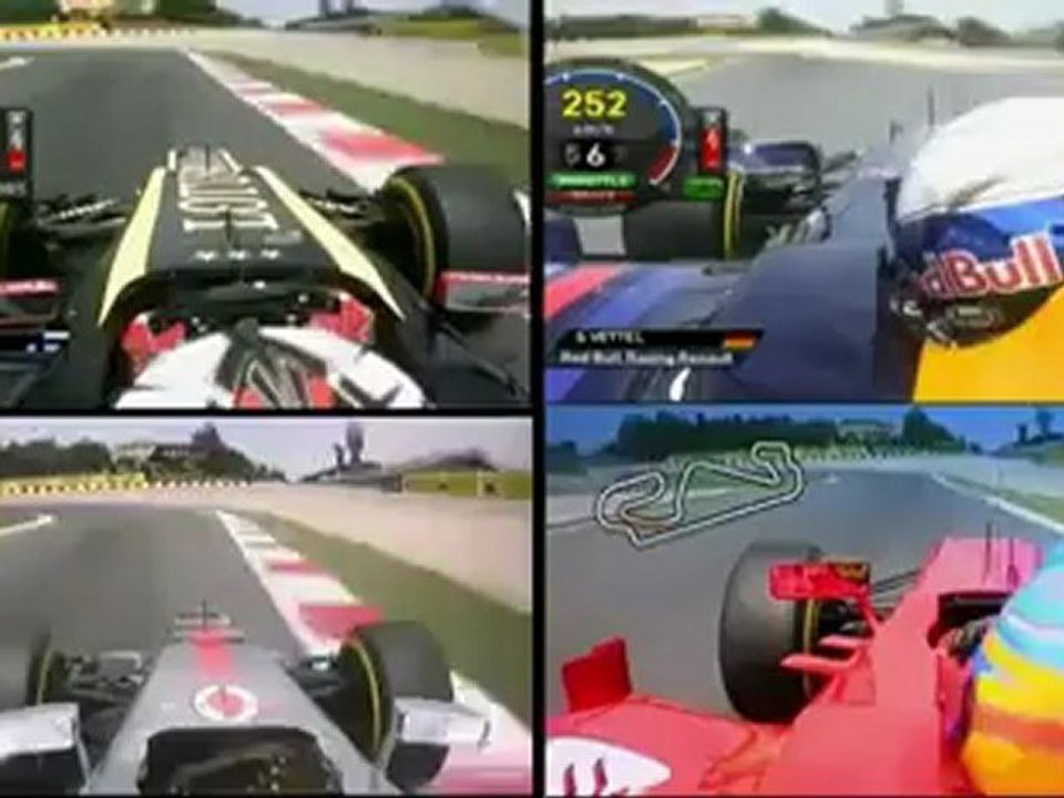 Hamilton-Alonso-Raikkonen-Vettel Tur Kıyaslama - formulabir.net