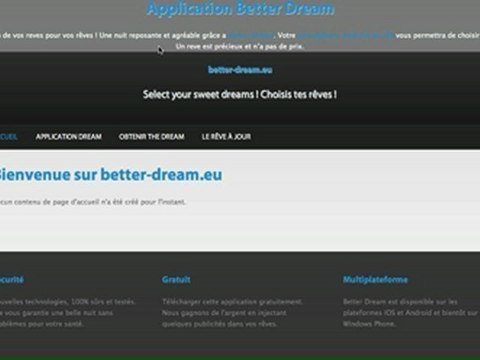 Better Dream : Select your sweet dreams ! Choisis tes rêves !