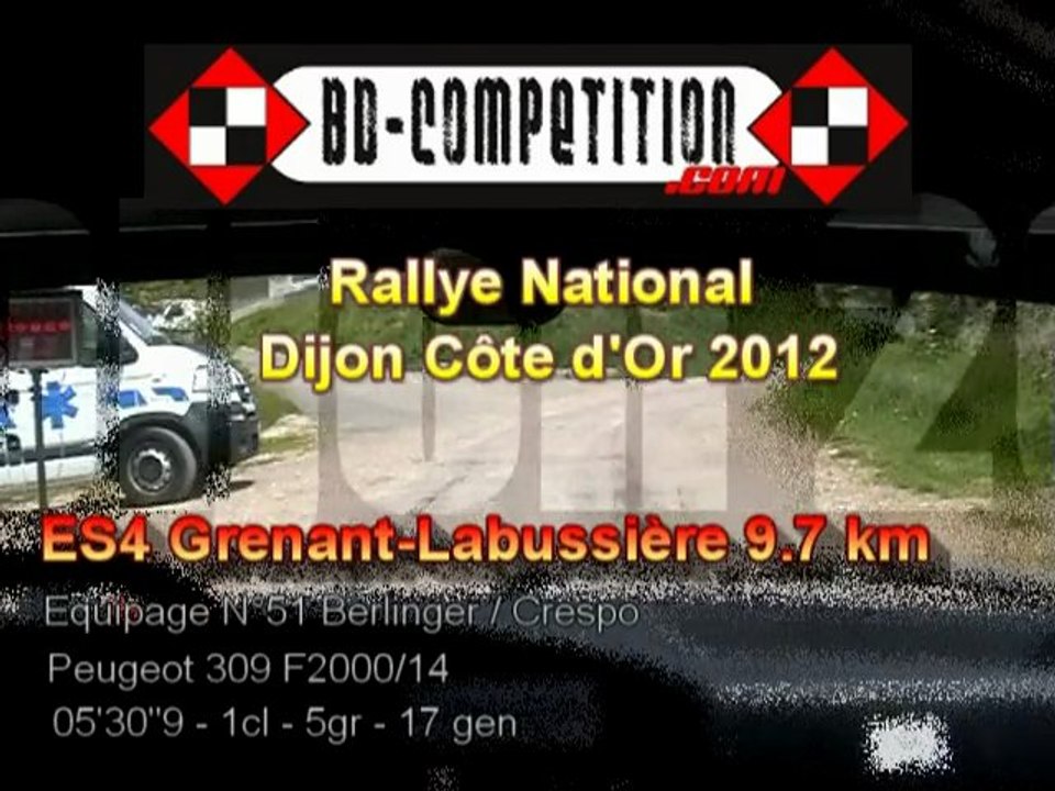ES4 Rallye Dijon 2012