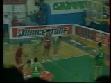 Pao vs Olympiakos 72-77 1992-93 championship final - glyfada- title ceremony