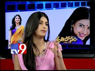 Shruthi Hassan shares 'Gabbar Singh' success with Tv9 - Part 3