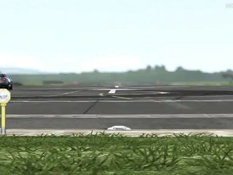 Forza Motorsport 4 - Chevrolet Corvette ZR1 vs Nissan GT-R SpecV - Drag Race