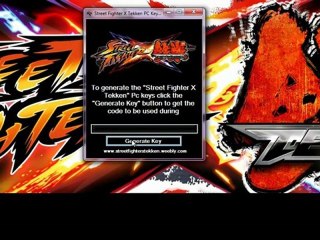 Street fighter X Tekken pc keygen + crack + codes download