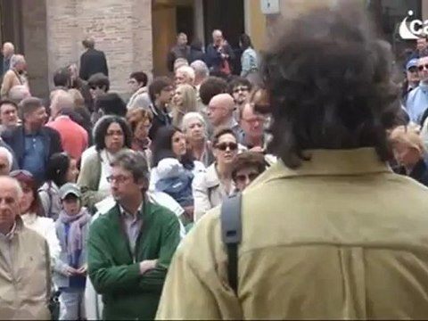 Icaro tv. Rimini per Brindisi si mobilita in piazza Cavour
