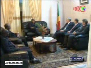Le Président du conseil d’administration  de la CIB reçu en audience par le Chef de l’Etat