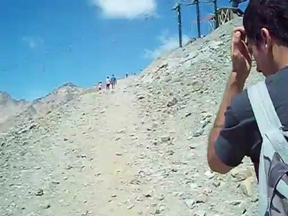 SUBIENDO EL CERRO CATEDRAL.18-1-12