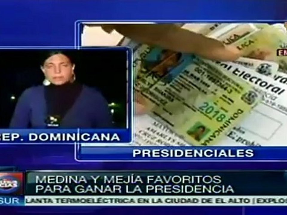 Jornada electoral dominicana iniciará mañana a las 6 a.m.