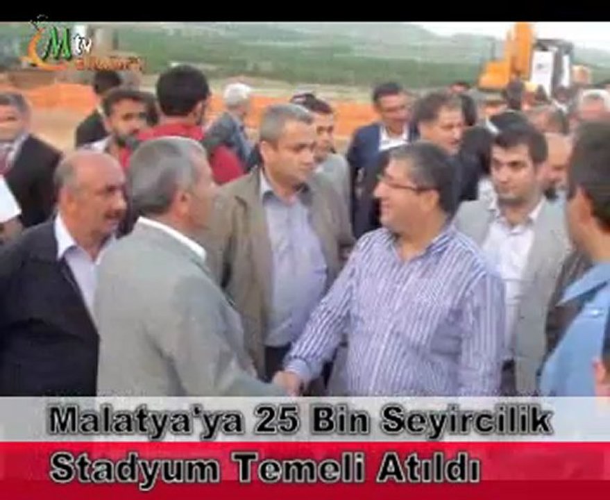 stadyum Temeli Atıldı