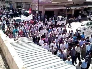 Syria فري برس الحسكة ديرك المالكية مظاهرة حاشدة19 5 2012 ALhasaka