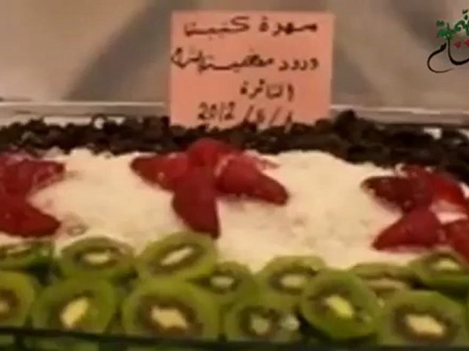 Syria فري برس  ريف دمشق سهرة كتيبة ورود معضمية الشام  19 5 2012 Damascus