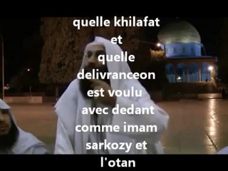 imam mosqué quds vs otan cnt thaitre  et leur imam sarkozy al-mountadar