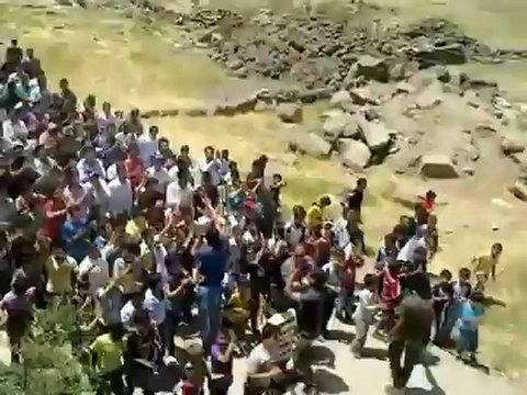 Syria فري برس درعا المليحة الغربية مظاهرة صباحية نصرة للحراك وكل المدن المنكوبة 19 5 2012 Daraa