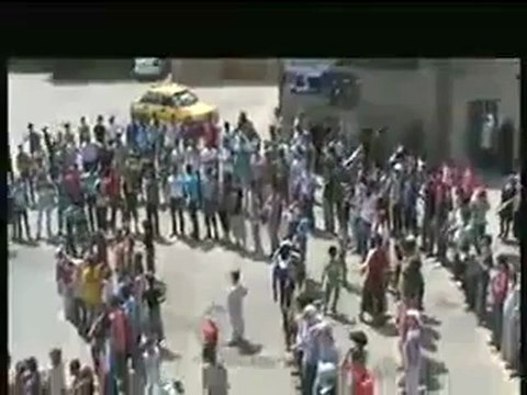 Syria فري برس حماة المحتلة صباحية باب قبلي مطلبنا روسية 2012 5 19 Hama