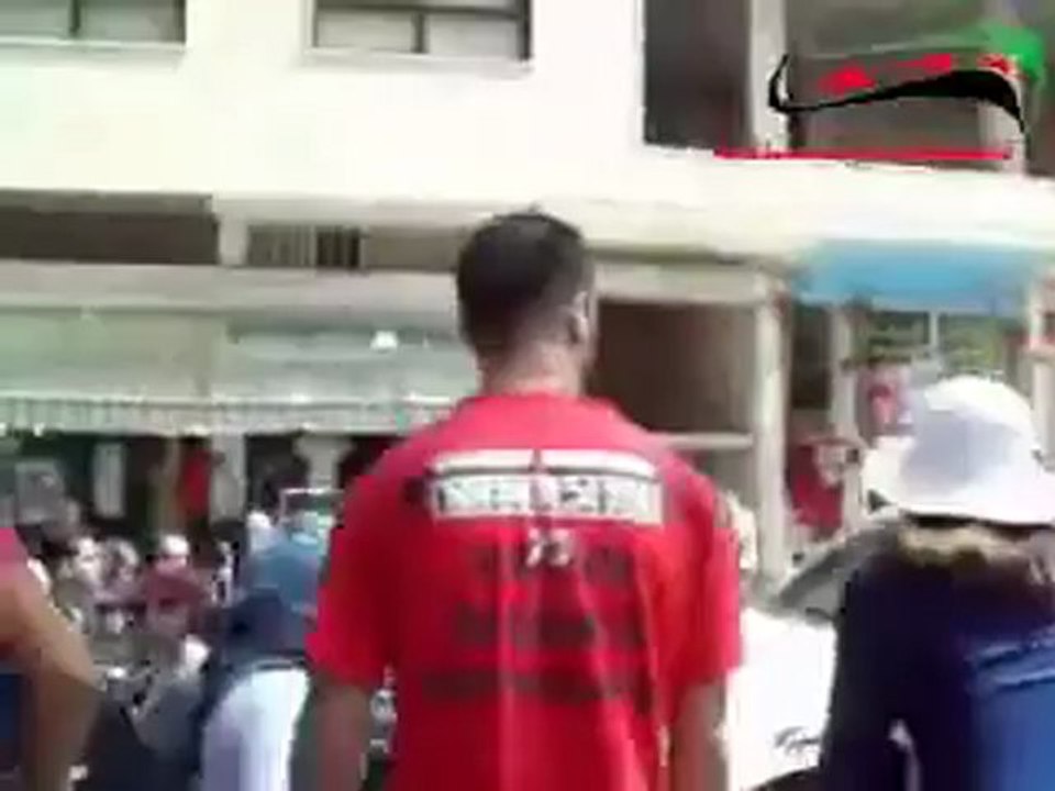 Syria فري برس  حماه المحتلة مدينة سلمية الآلاف يتظاهرون أمام المراقبين الدوليين 19   5   2012 Hama