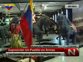 Download Video: (VÍDEO) Exposición Un Pueblo en Armas, mostrará 94 obras en el Museo Bolivariano de Caracas