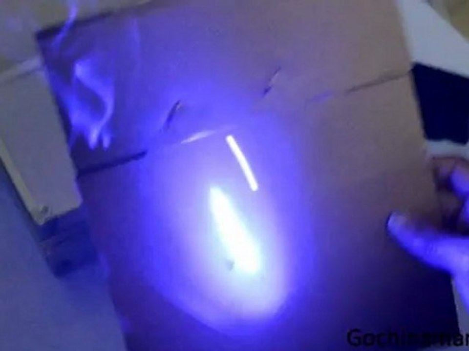 1000mW 532nm Strong Power Adjustable Blue Light Laser Pointer-Gochinamart.com