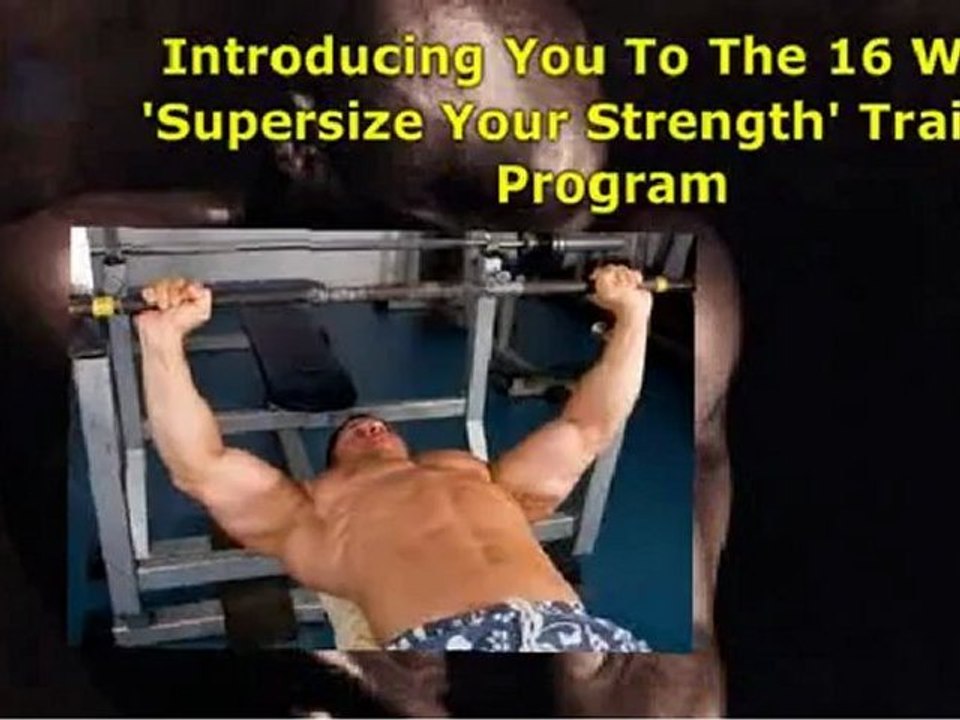Secrets on how to supersize your strength