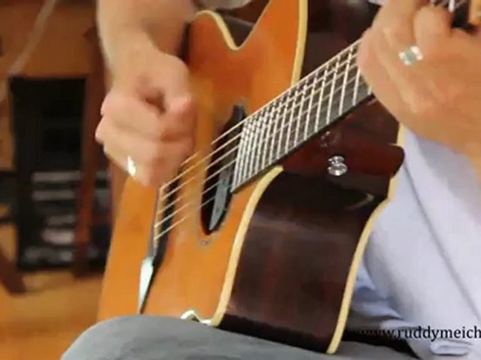 U2 One Guitare cover acoustique Fingerstyle Solo Ruddy Meicher