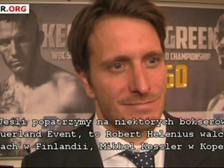 Kalle Sauerland: "Walkę Masternaka o pas mistrza Europy chcemy zorganizować w Polsce"