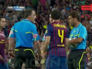 Tangana Supercopa de España Barcelona 3 - 2 Real Madrid