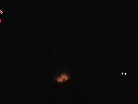 Syria فري برس ريف دمشق هام دوما سقوط القذائف وحريق كبير في مزارع الريحان20 5 2012 Damascus