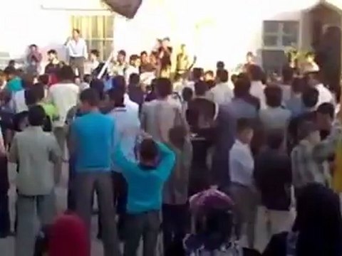 Syria فري برس درعا إنخل مظاهرة صباحية أحد التضامن مع الناشط المعتقل محمد الحريري 20 5 2012 ج2 Daraa