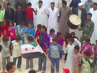 Syria فري برس ادلب ناحية سنجارمظاهرة الأحد 20 5 2012 Idlib