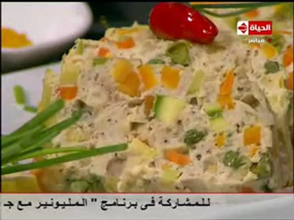الشيف يسري خميس  قالب الدجاج _ترين تشيكن