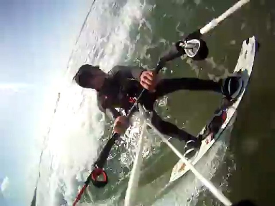 Kitesurf à siouville hague Gopro HD