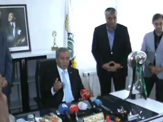 Bülent Arınc Akhisarspor tebrik ziyareti
