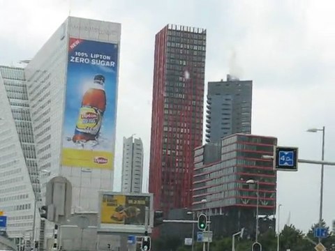 Rotterdam, Pays Bas : gratte ciel