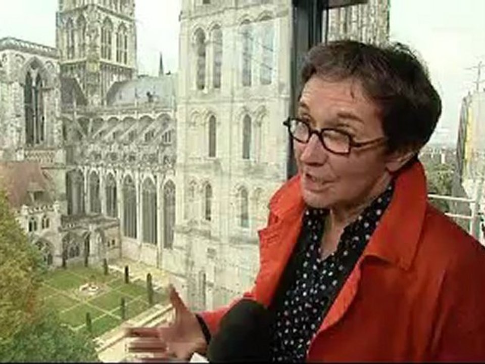 Espace Monet-Cathédrale à Rouen: "une réussite" Valérie Fourneyron