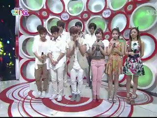 120520 INFINITE 눈물만 (Only Tears) + 추격자 (The Chaser) ~ Comeback Stage