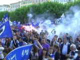 Le SC Bastia présente le trophée à son Peuple !