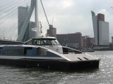 Rotterdam, Pays Bas : arrivée bateau Waterbus
