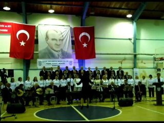 19 Mayıs’a Türk Sanat Müziği Korosu Damgasını Vurdu