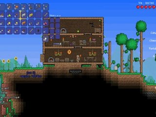 (Terraria_aventure)-Les Geeks de Terraria part5 "Reposons-nous sur la terre ferme"