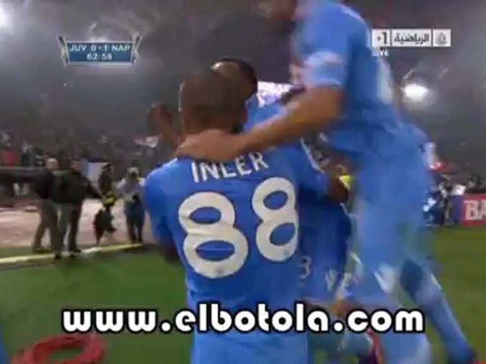 هدف نابولي الأول ضد اليوفنتوس